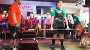 Deadlifting 452lbs at 178 body weight.